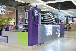 Chatime Bondi Junction grand opening ceremony with customers queuing for bubble tea franchise launch